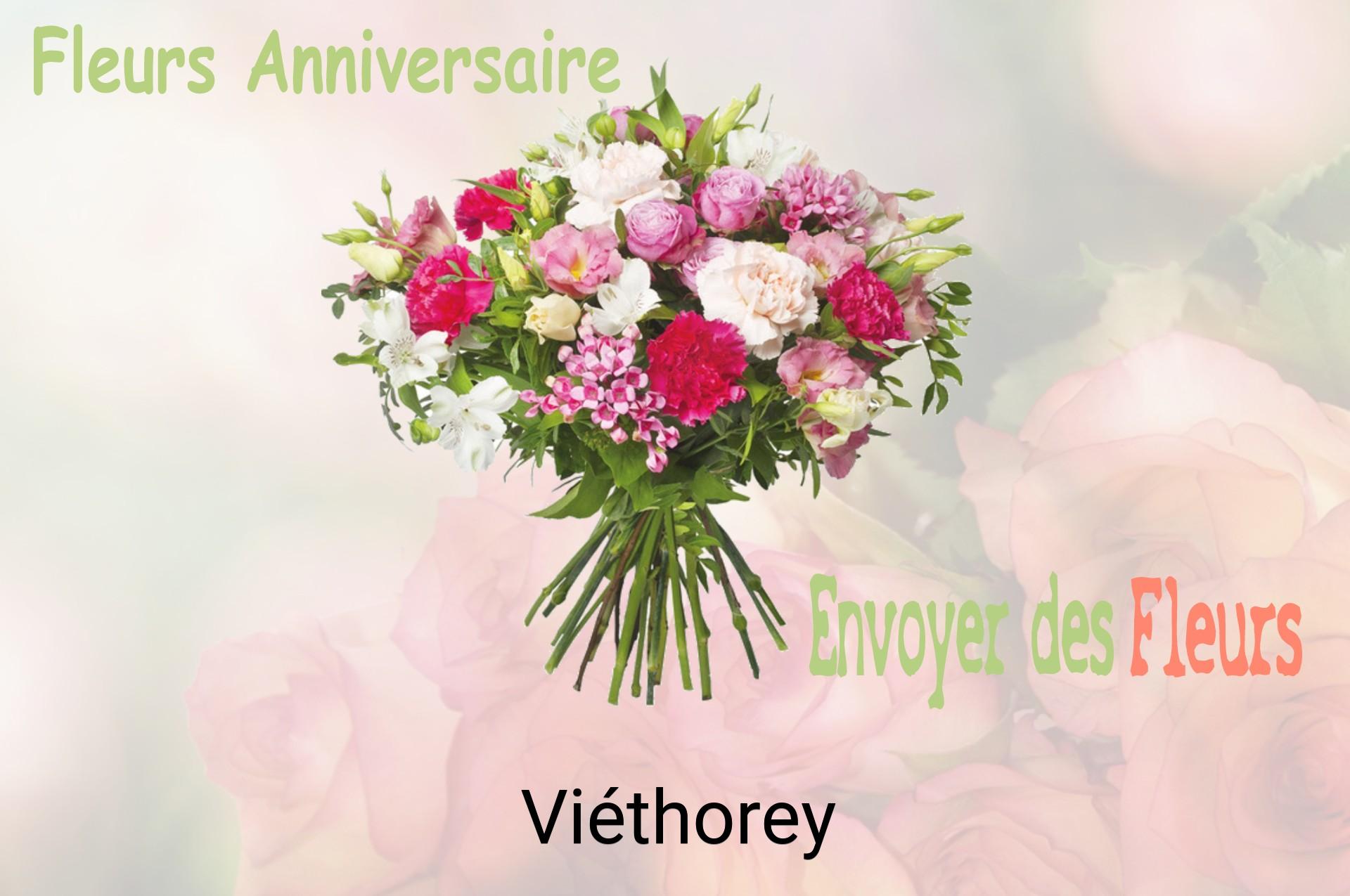 Bouquet de fleurs d’anniversaire livré à Viéthorey